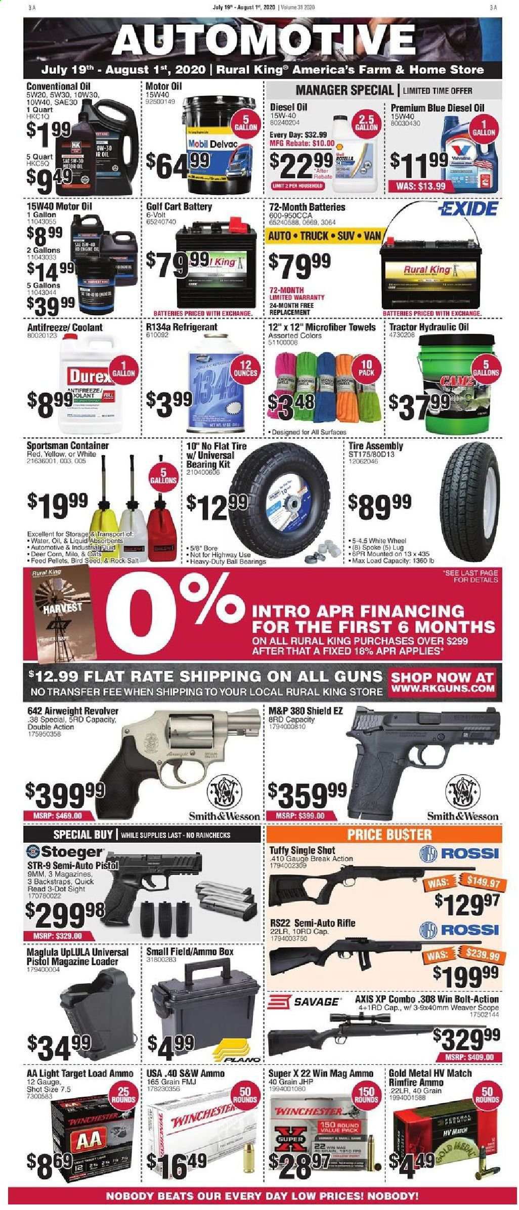 Rural King Weekly Ad July 19 to August 1