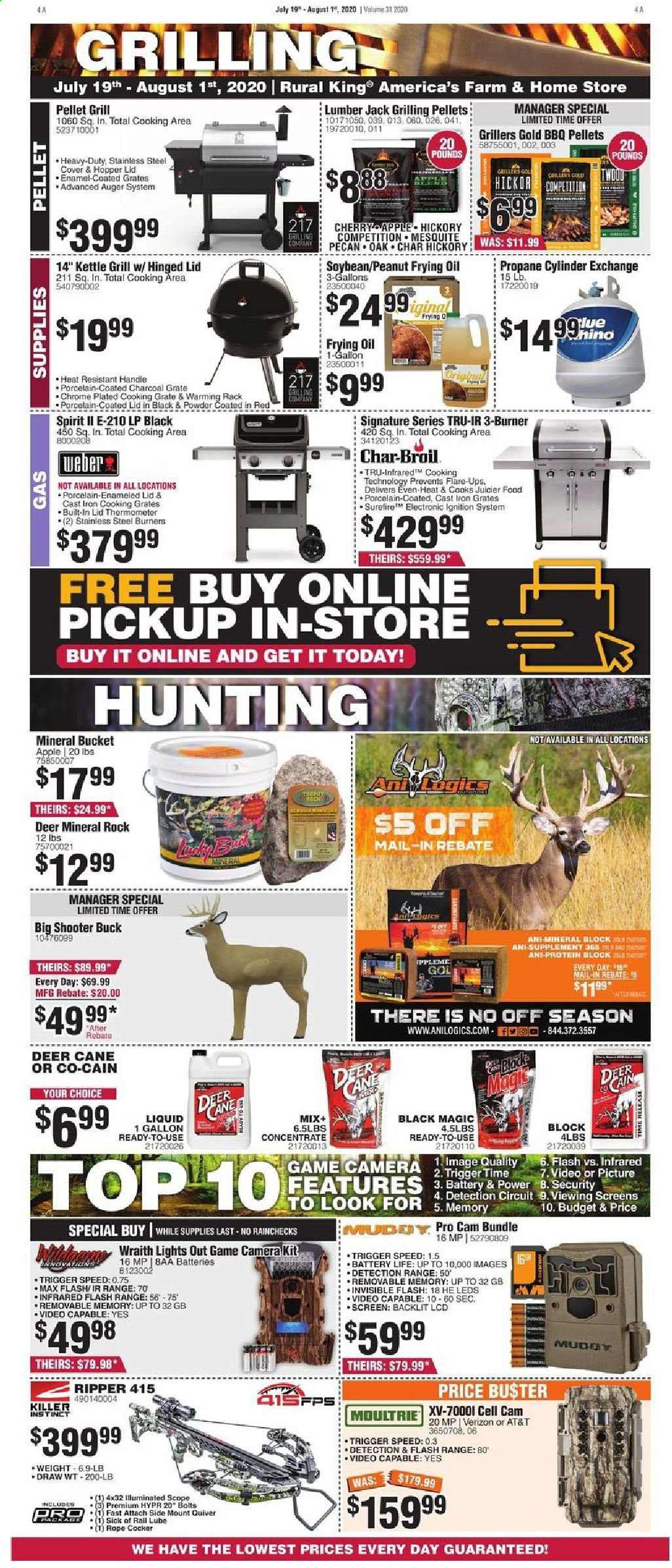 Rural King Weekly Ad July 19 to August 1