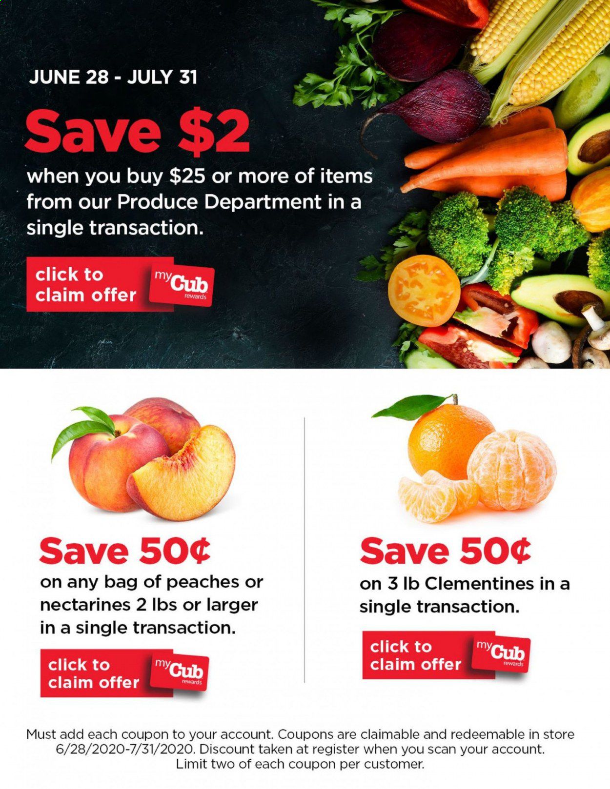 Cub Foods Weekly Ad June 28 to July 31
