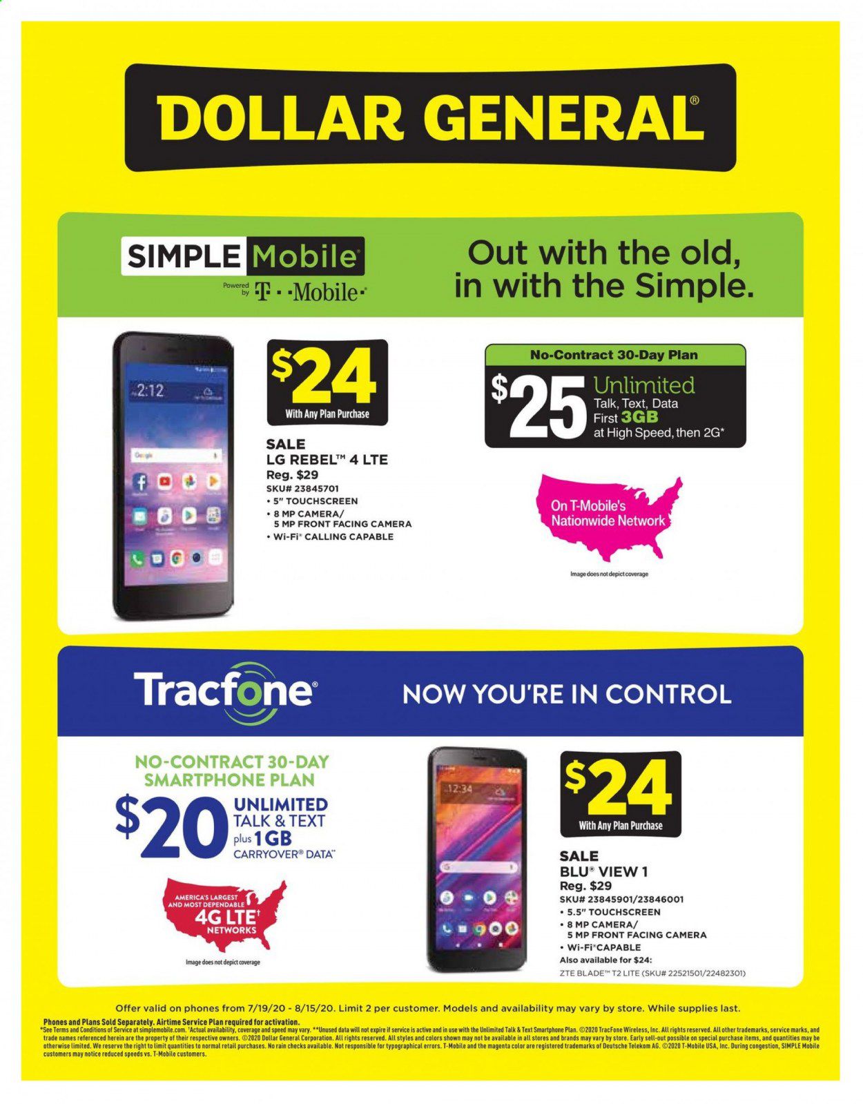 Dollar General Weekly Ad July 19 to August 15
