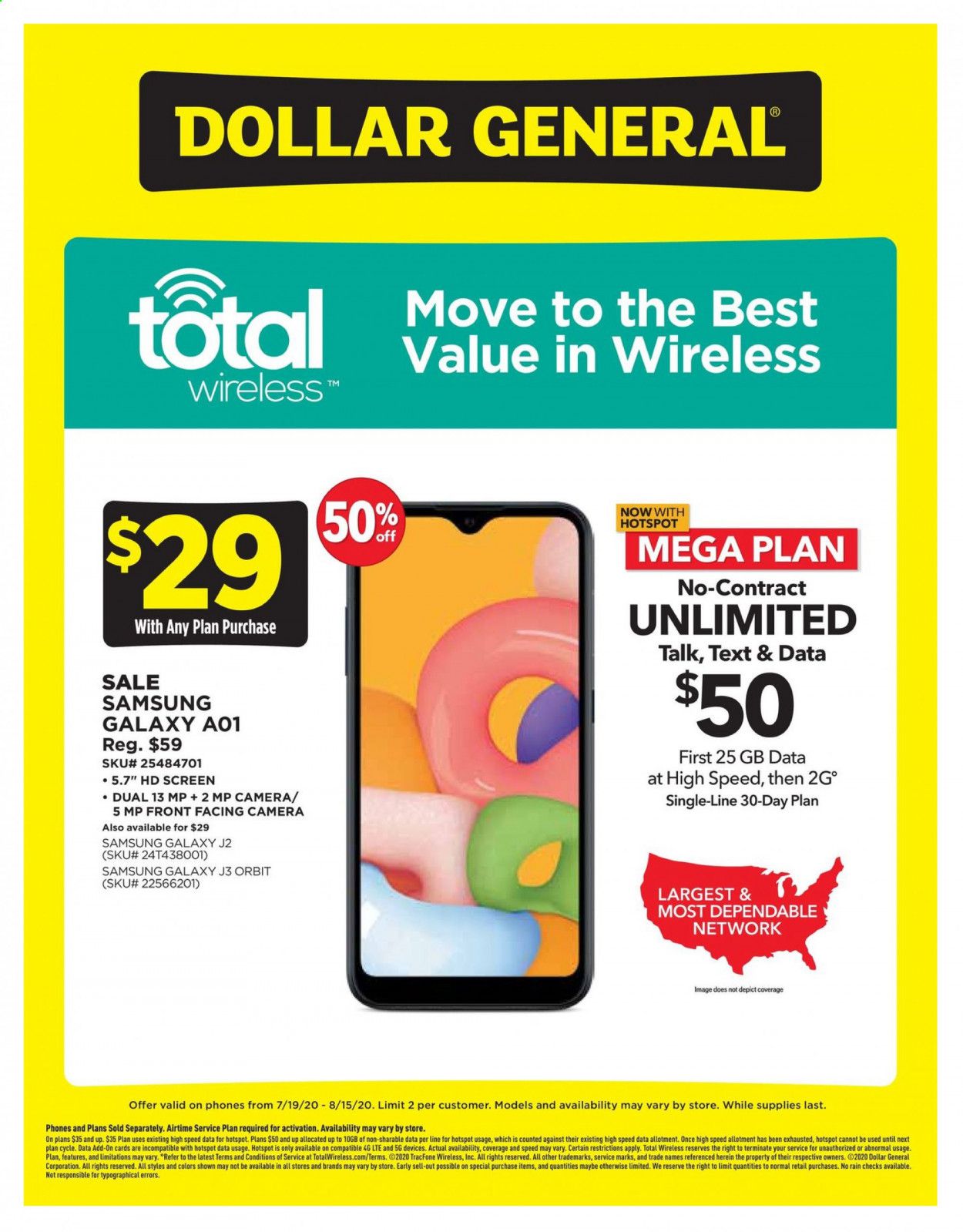 Dollar General Weekly Ad July 19 to August 15