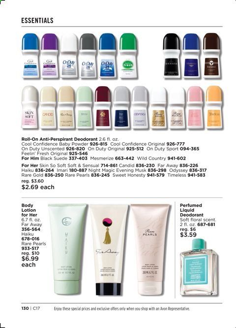 Avon Weekly Ad July 21 to August 3