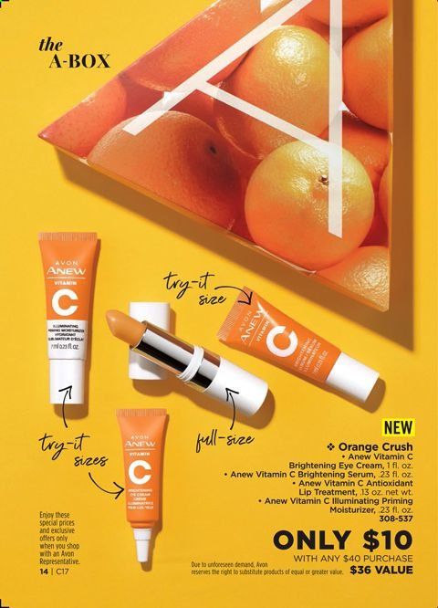 Avon Weekly Ad July 21 to August 3