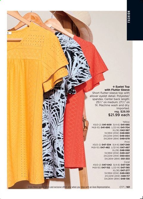 Avon Weekly Ad July 21 to August 3