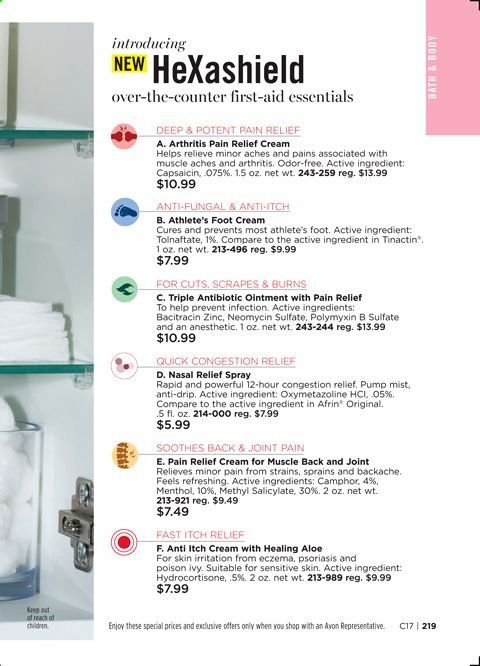 Avon Weekly Ad July 21 to August 3