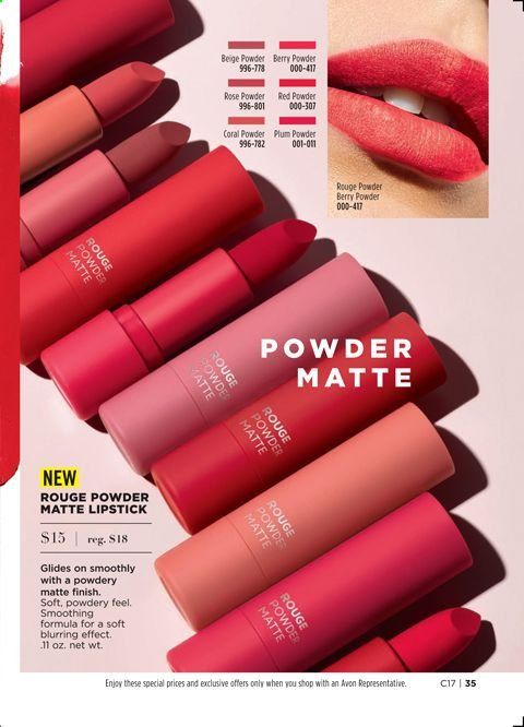 Avon Weekly Ad July 21 to August 3
