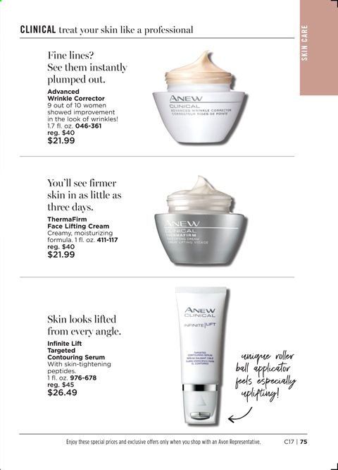 Avon Weekly Ad July 21 to August 3