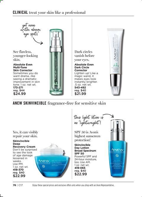 Avon Weekly Ad July 21 to August 3