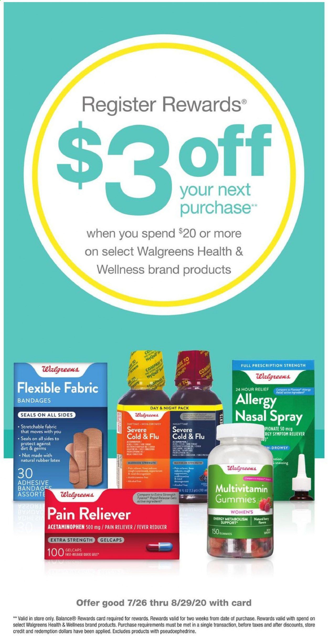 Walgreens Weekly Ad July 26 to August 1