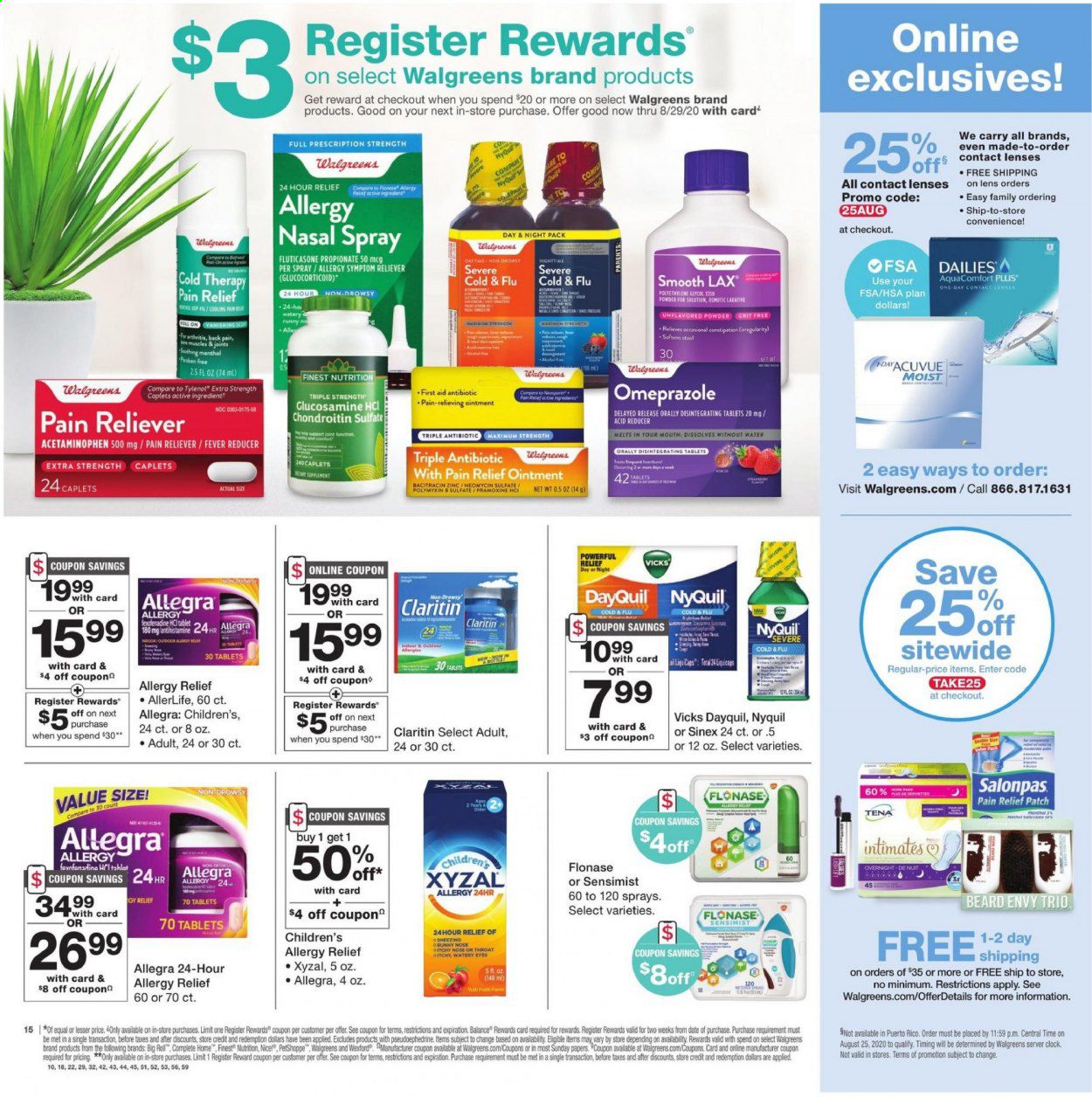 Walgreens Weekly Ad July 26 to August 1
