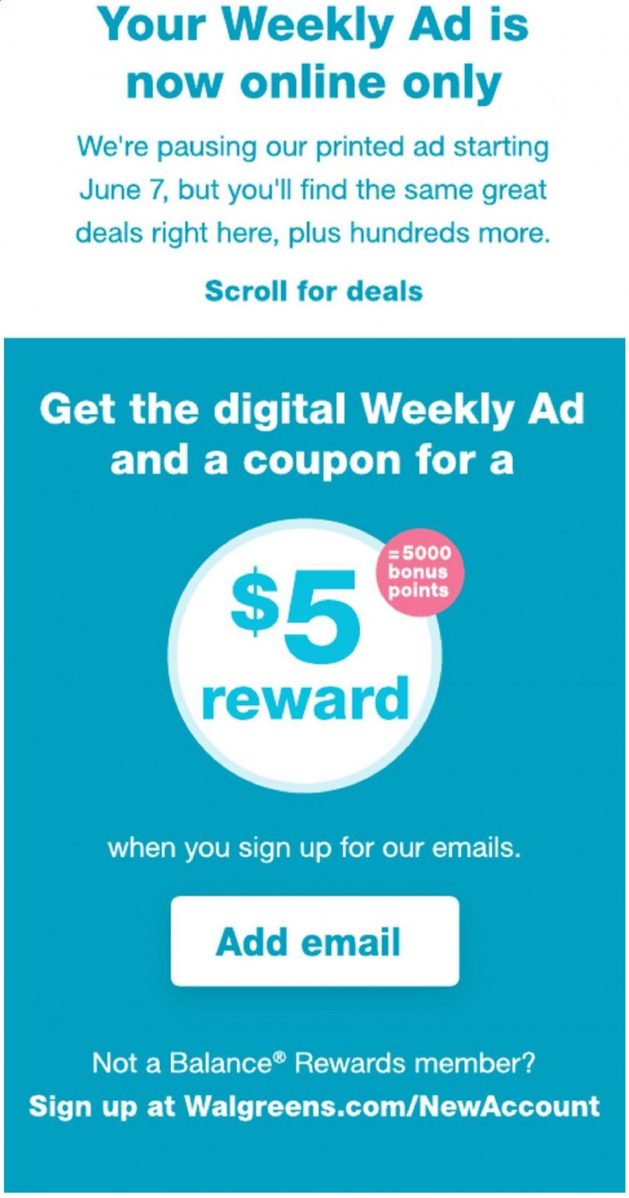 Walgreens Weekly Ad July 26 to August 1