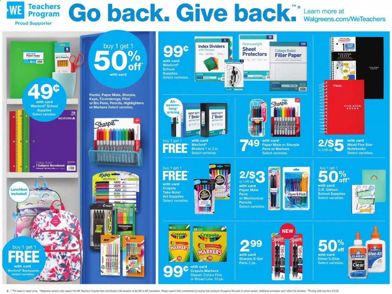 Walgreens Weekly Ad July 26 to August 1