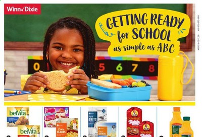Winn Dixie Weekly Ad July 22 to August 4