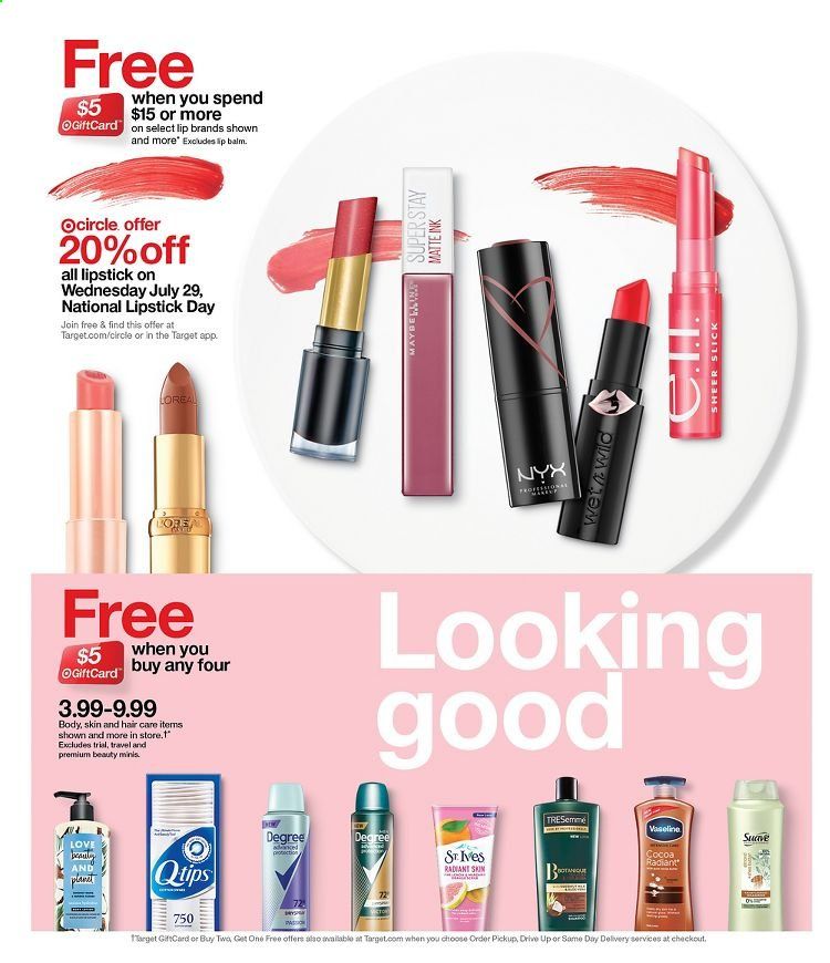 Target Weekly Ad July 26 to August 1