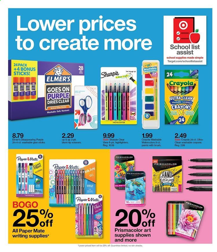 Target Weekly Ad July 26 to August 1