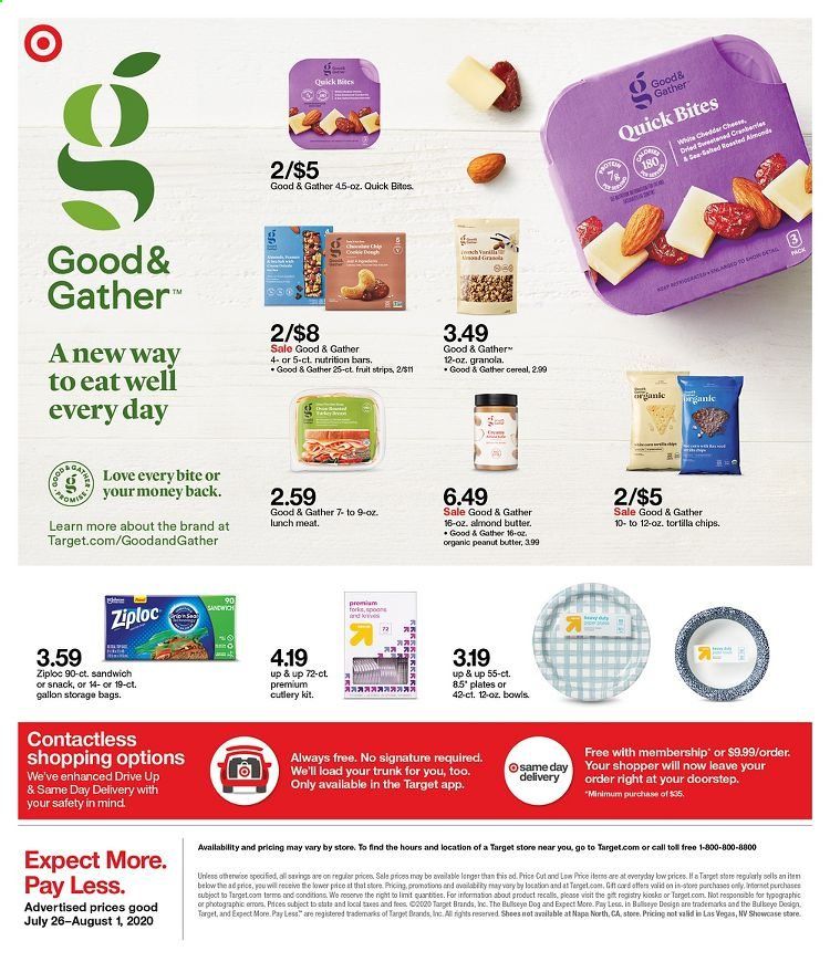 Target Weekly Ad July 26 to August 1