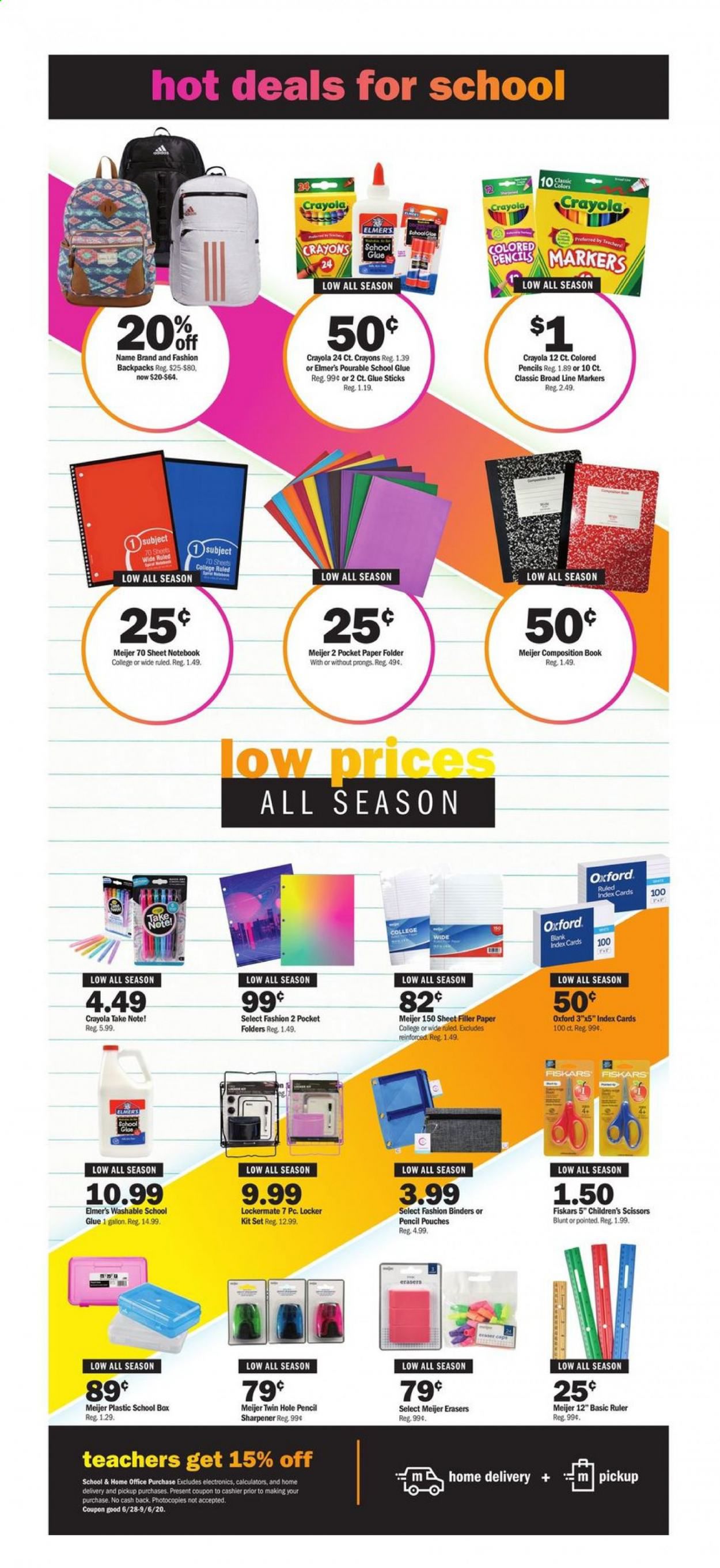 Meijer Weekly Ad July 26 to August 1