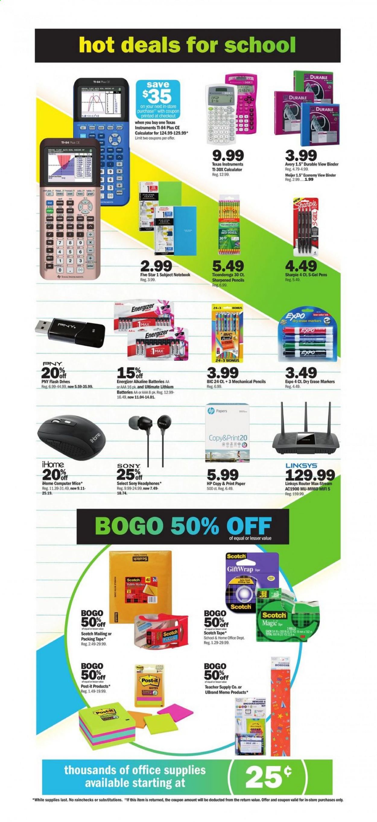 Meijer Weekly Ad July 26 to August 1