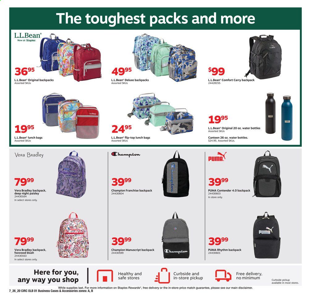 Staples Weekly Ad July 26 to August 1