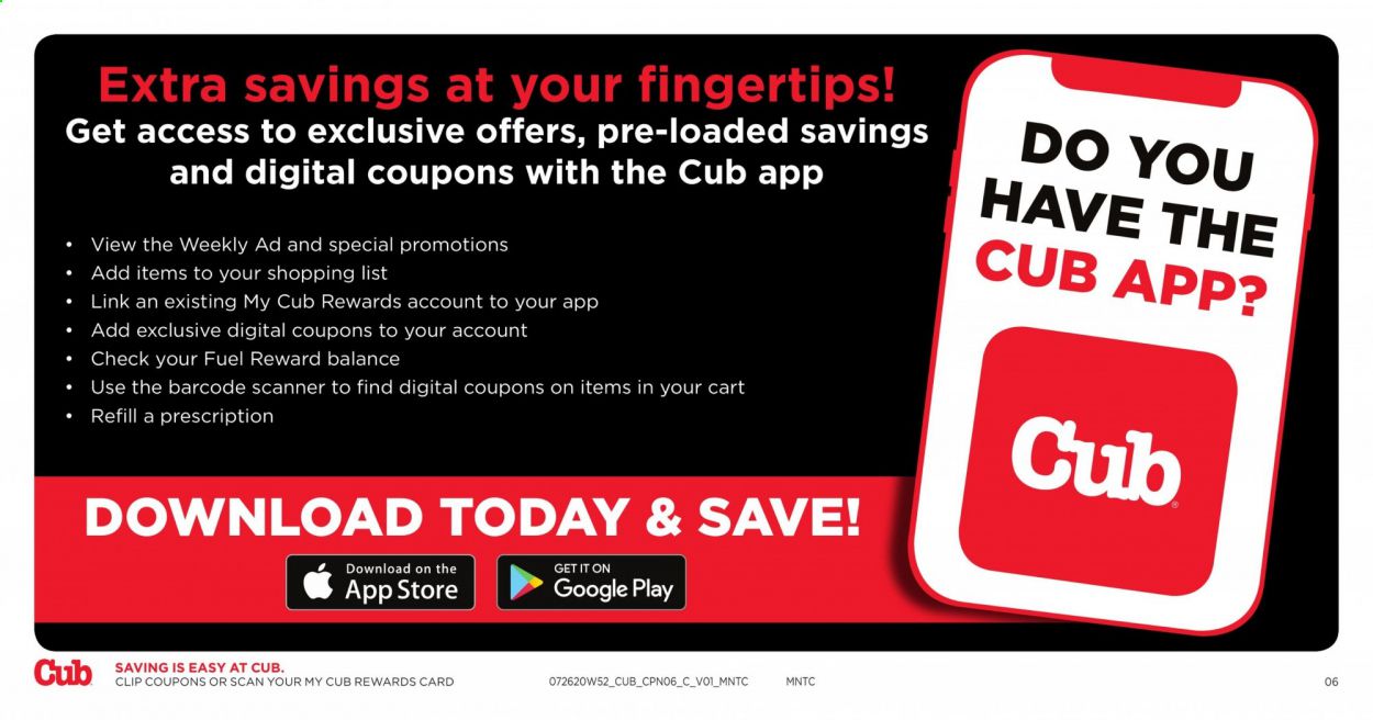 Cub Foods Weekly Ad July 26 to August 8