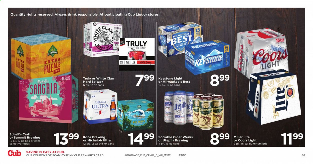 Cub Foods Weekly Ad July 26 to August 8