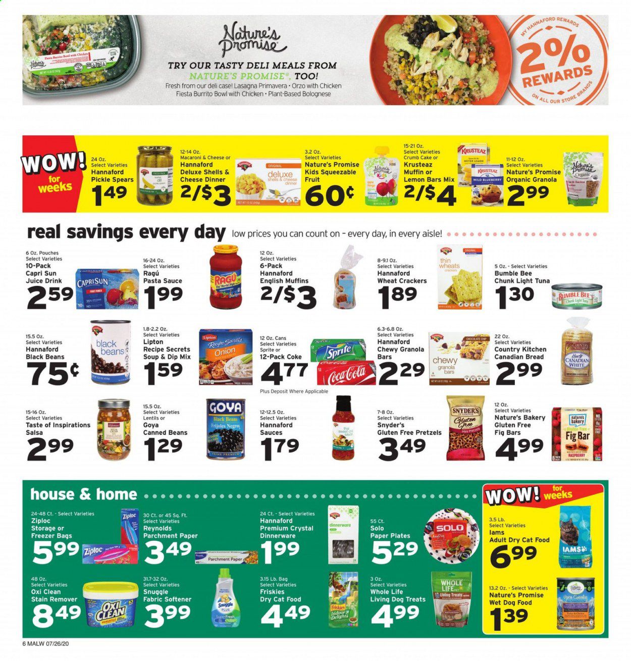 Hannaford (MA) Weekly Ad July 26 to August 1