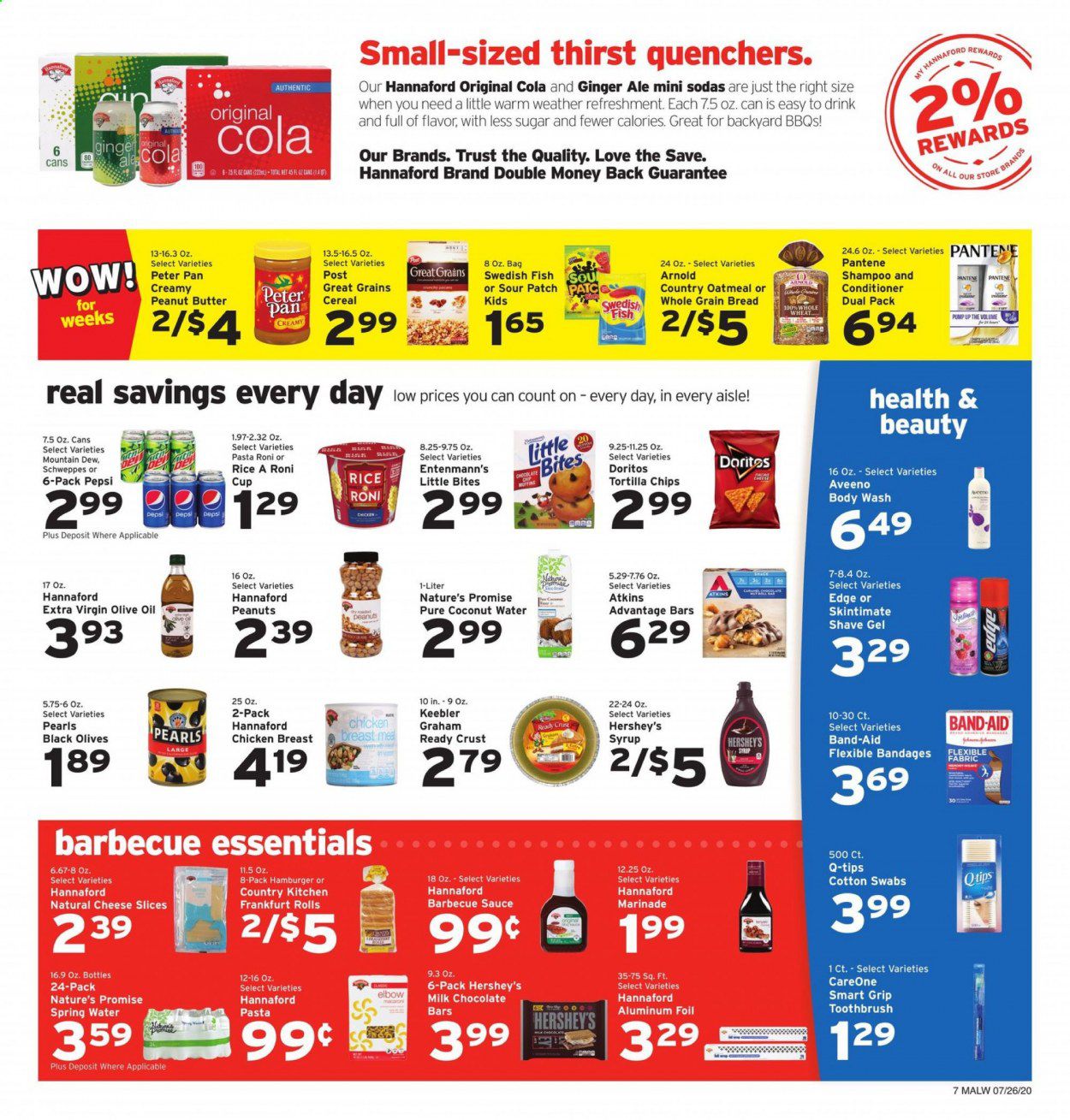 Hannaford (MA) Weekly Ad July 26 to August 1