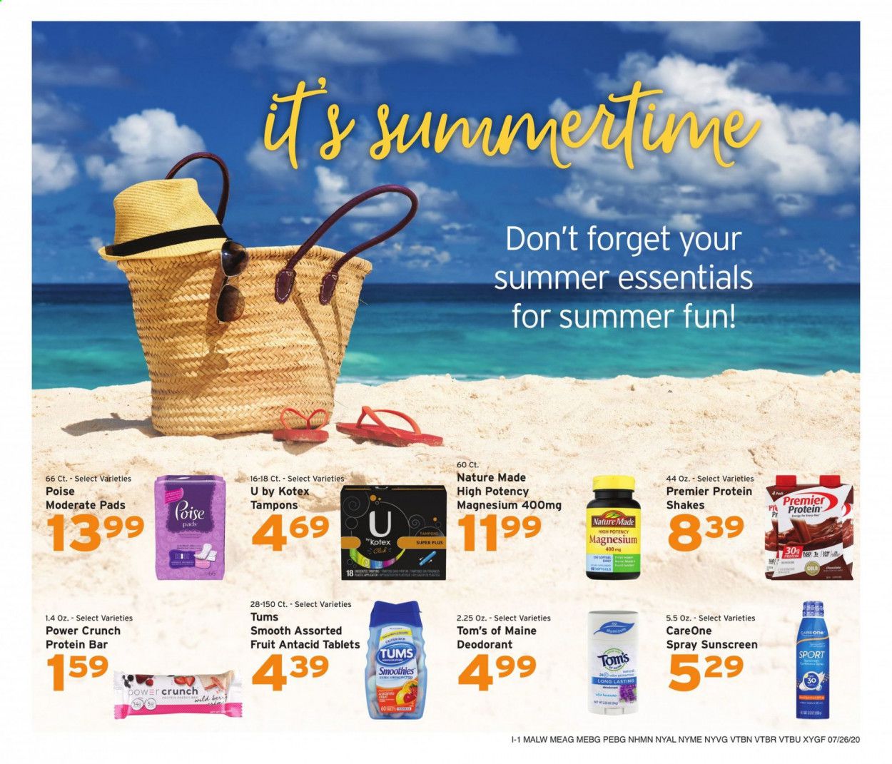 Hannaford (NY) Weekly Ad July 26 to August 1