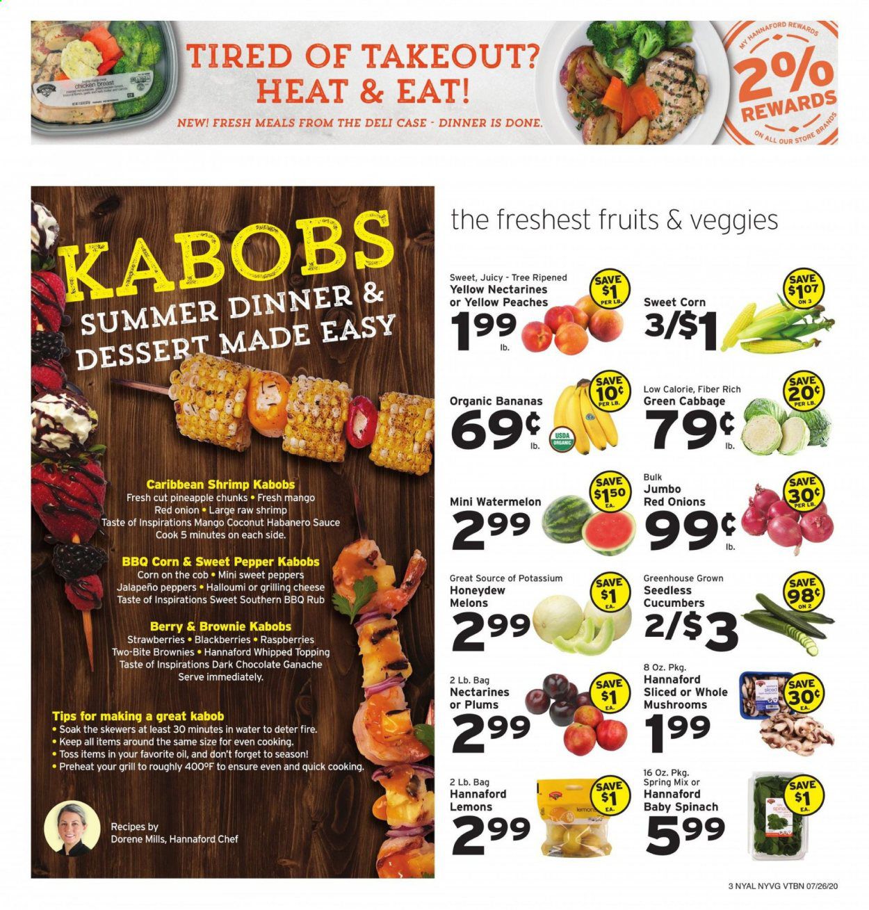 Hannaford (NY) Weekly Ad July 26 to August 1
