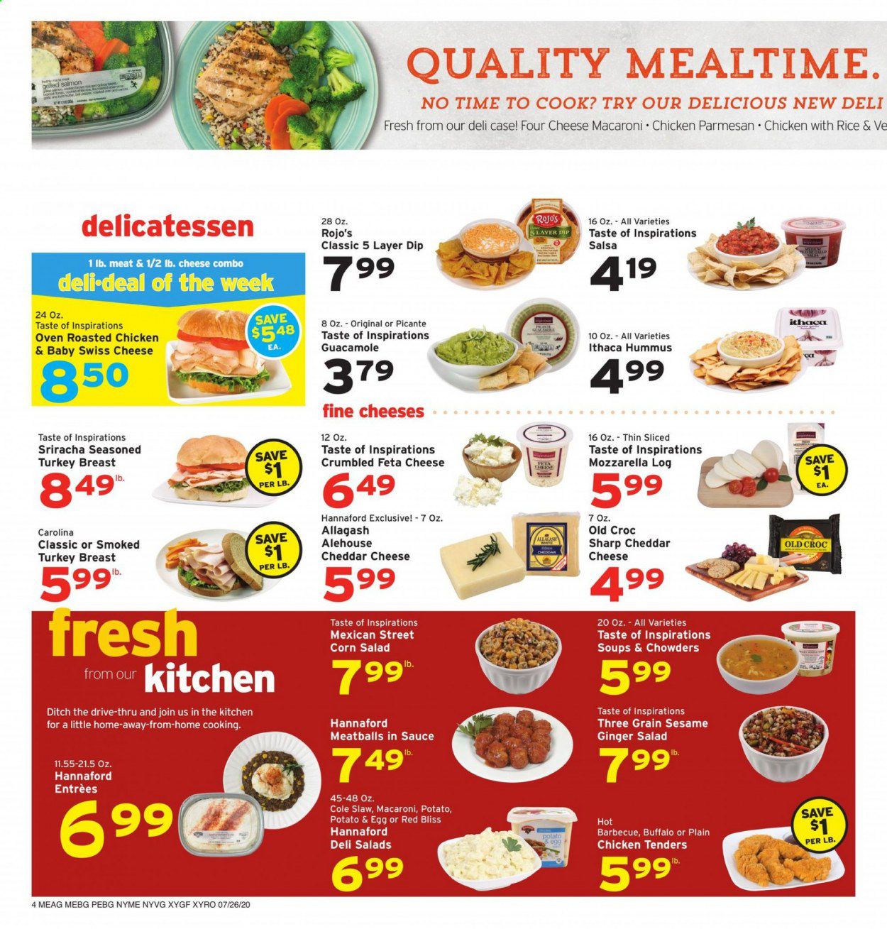 Hannaford (NY) Weekly Ad July 26 to August 1
