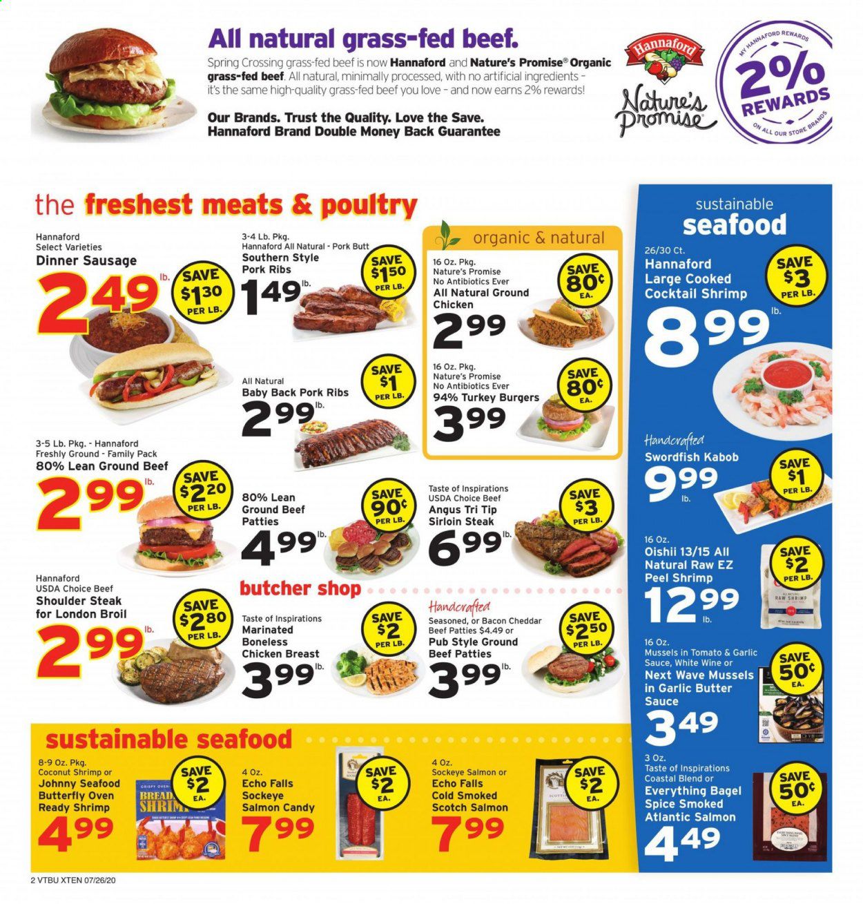 Hannaford (VT) Weekly Ad July 26 to August 1