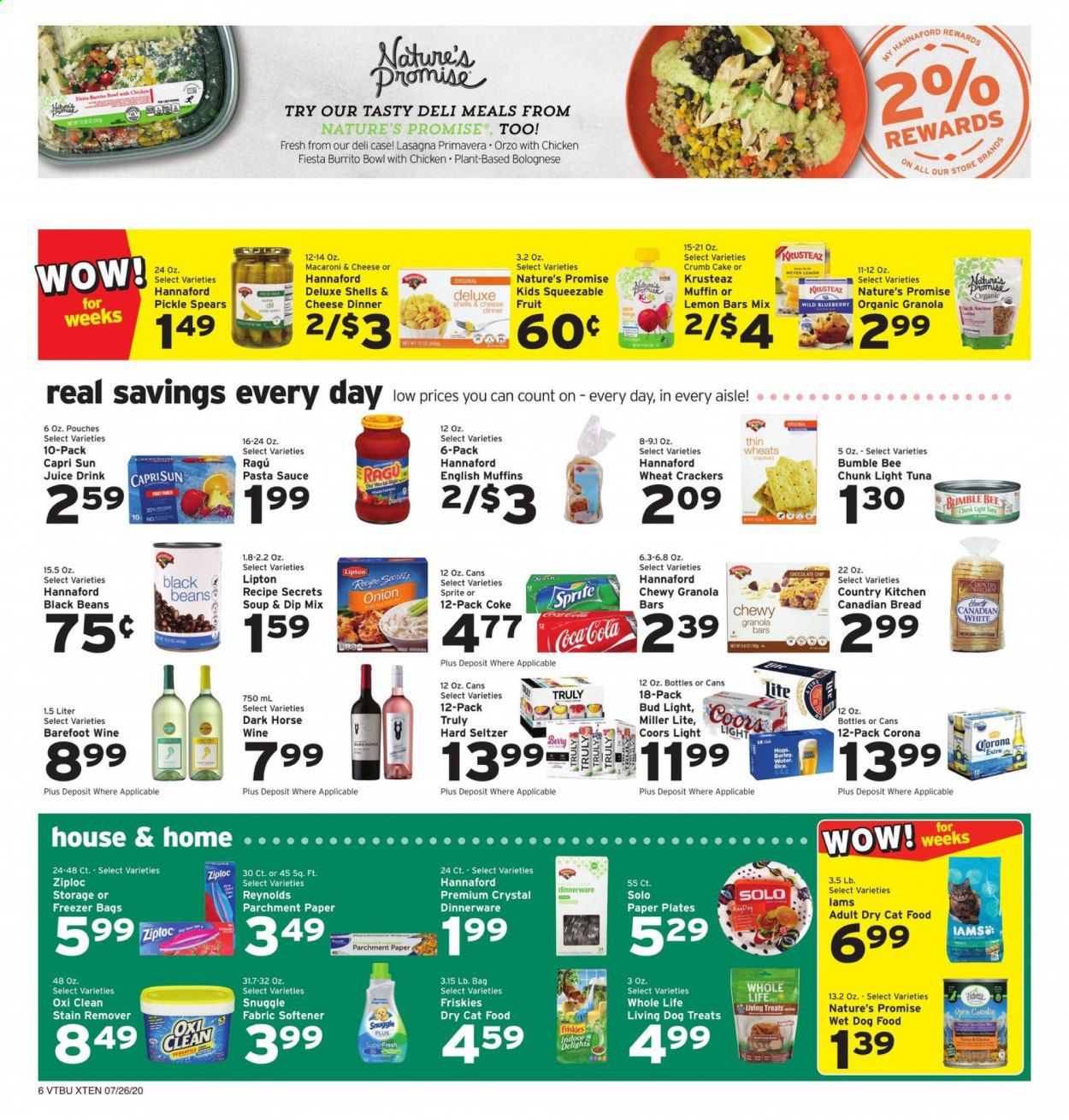 Hannaford (VT) Weekly Ad July 26 to August 1