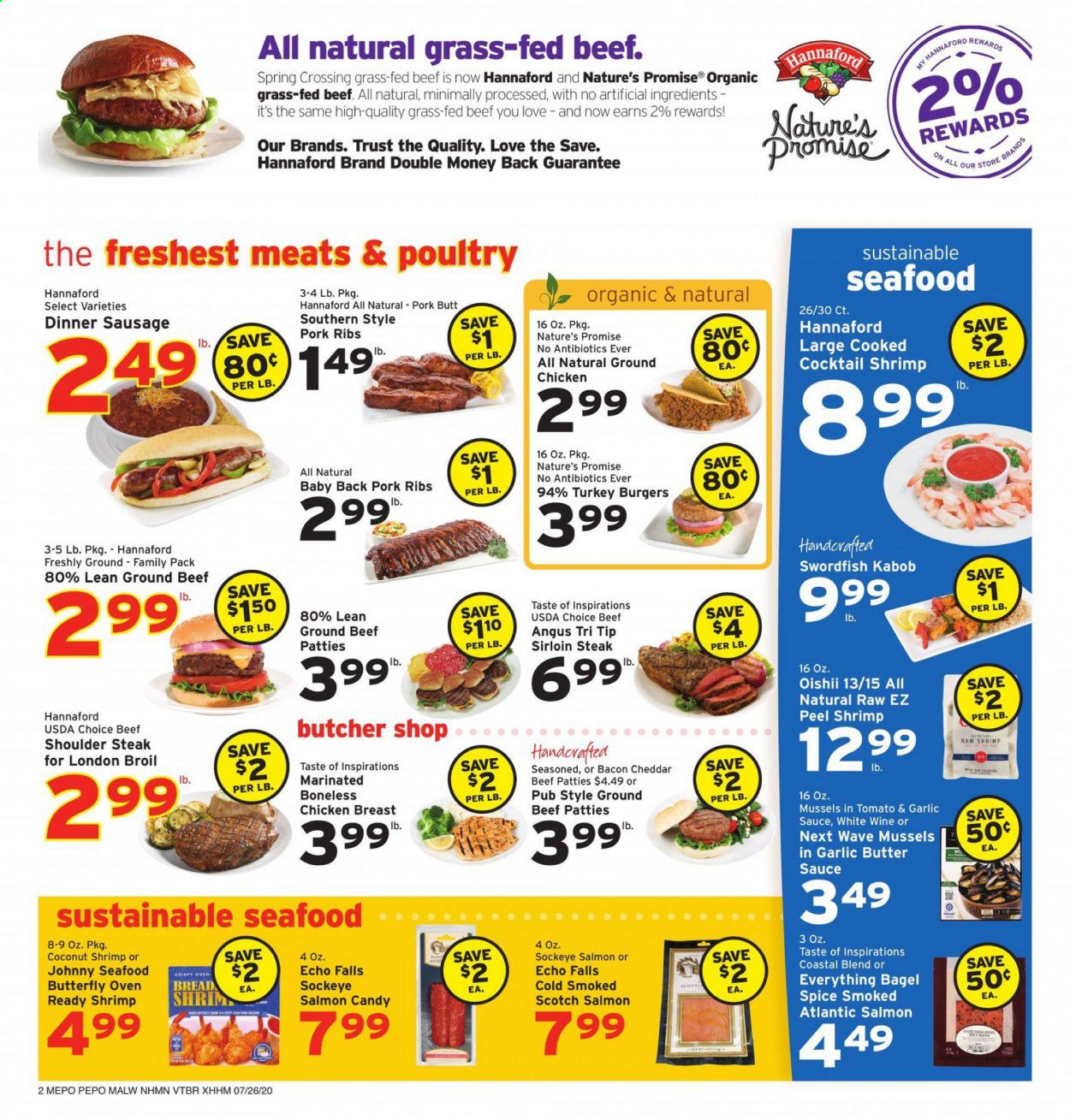 Hannaford (NH) Weekly Ad July 26 to August 1