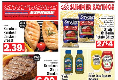 Shop ‘n Save (Pittsburgh) (MD, PA, WV) Weekly Ad July 25 to July 31