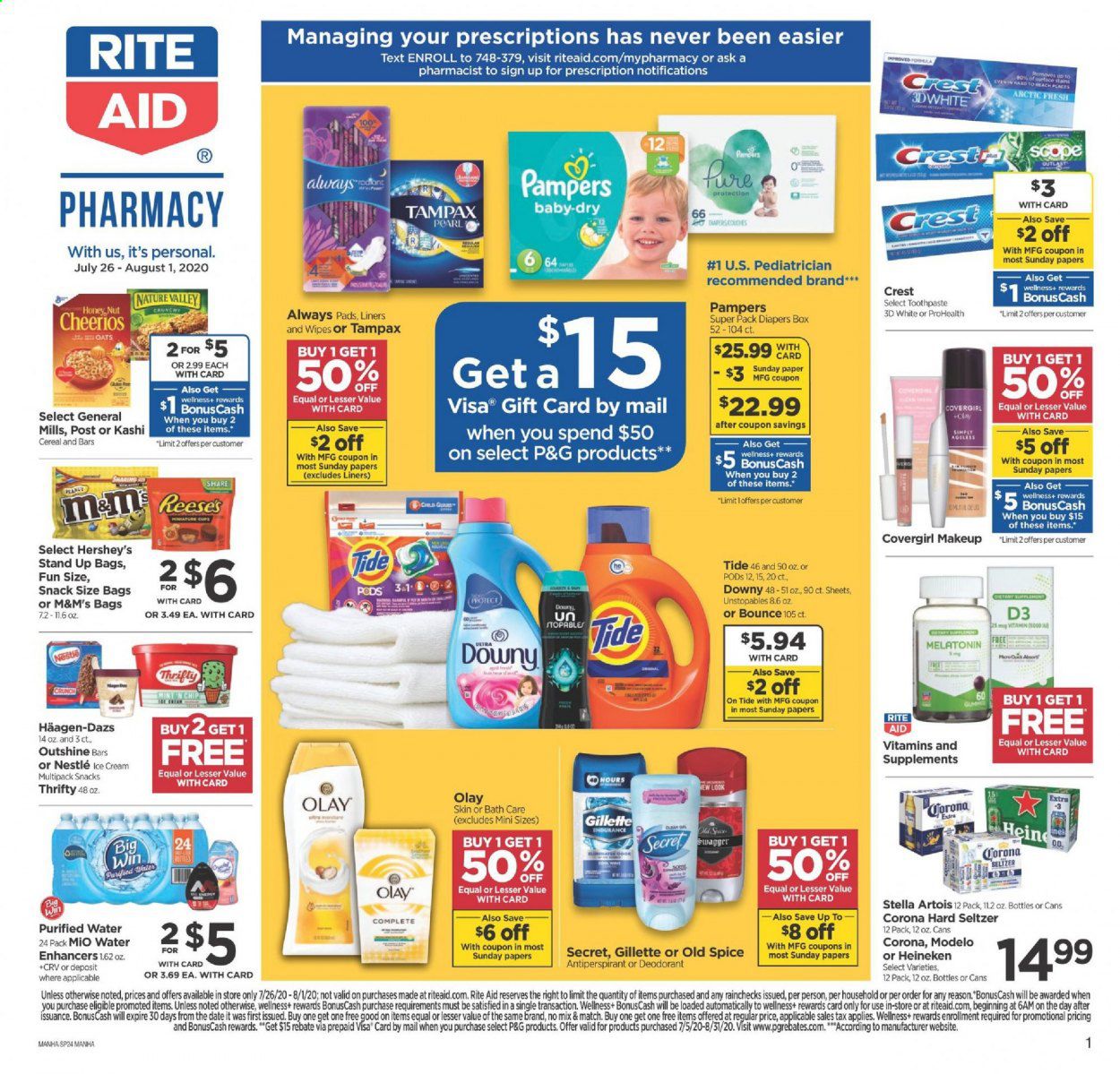 RITE AID Weekly Ad July 26 to August 1