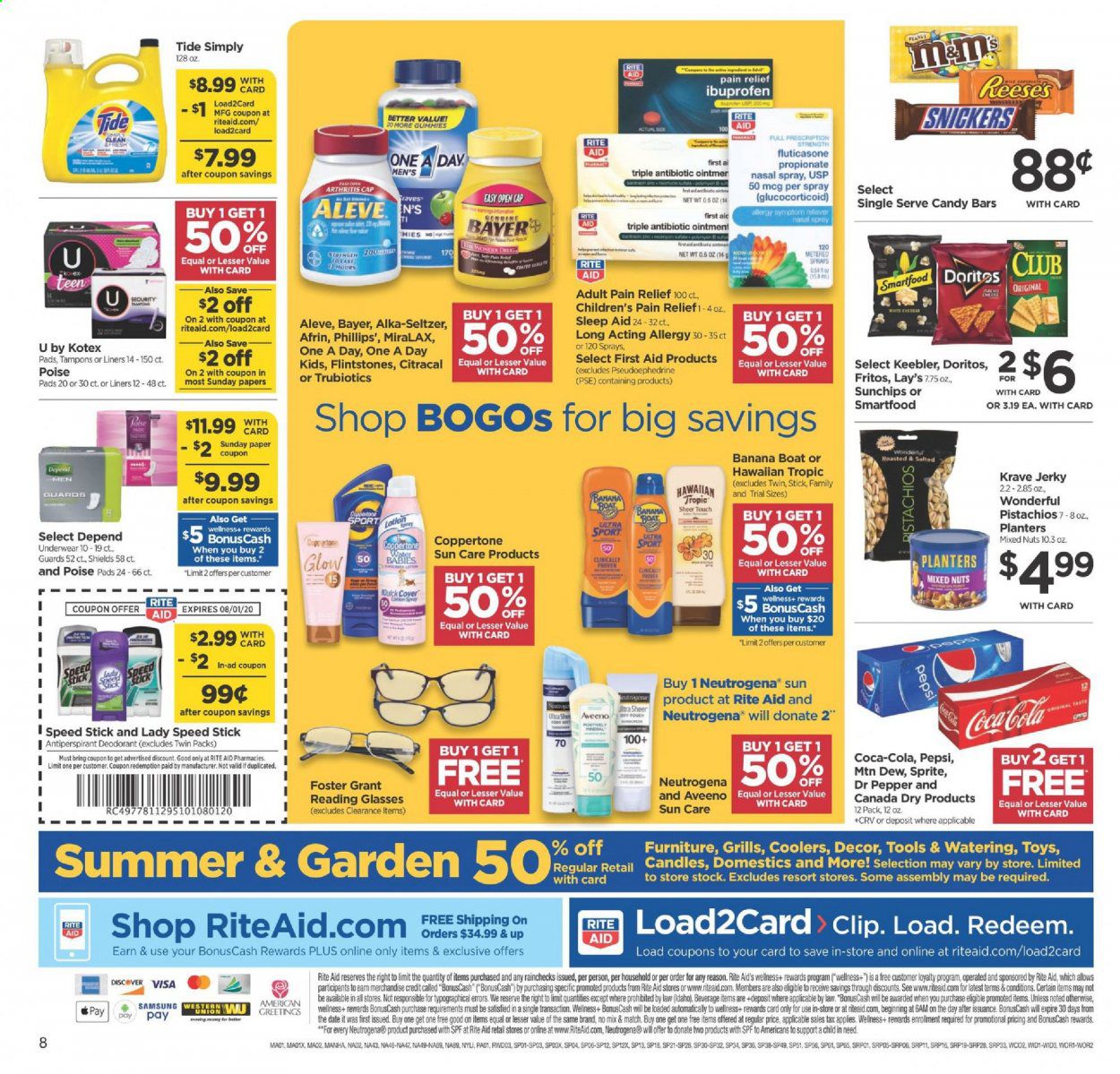 RITE AID Weekly Ad July 26 to August 1