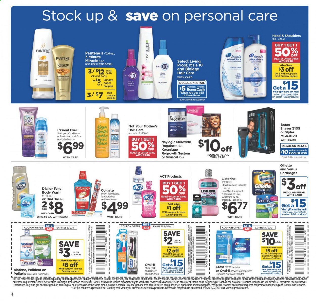 RITE AID Weekly Ad July 26 to August 1