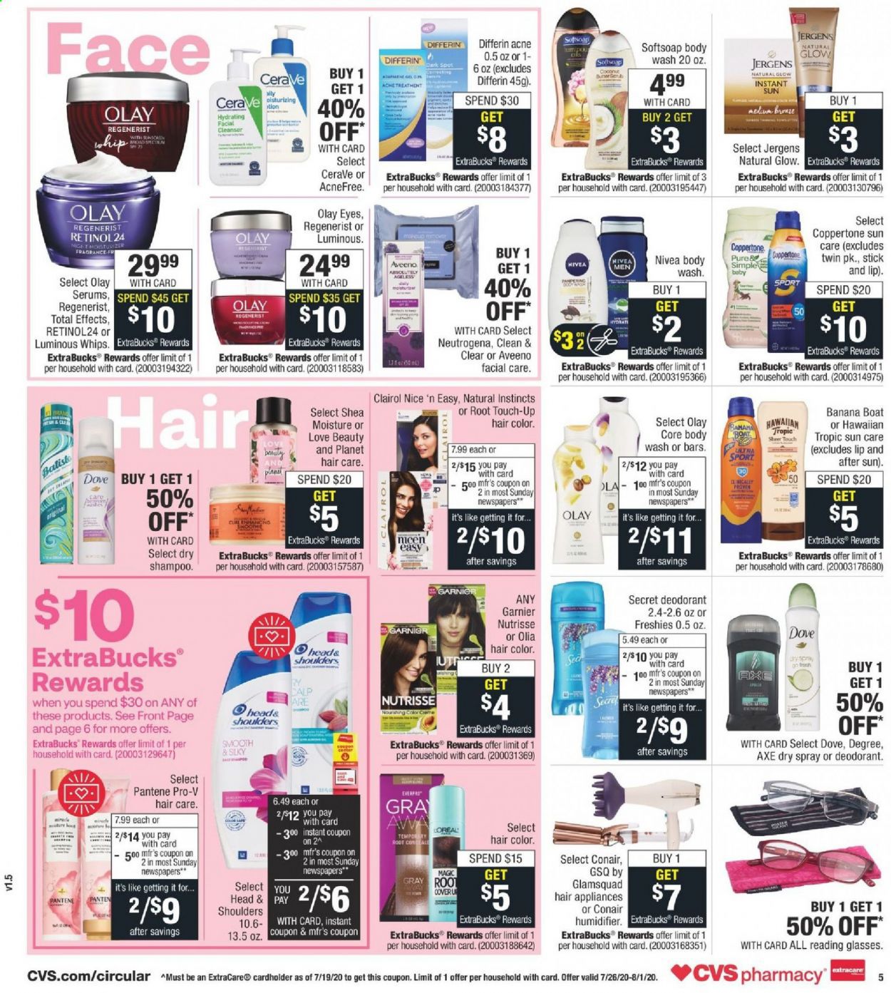 CVS Pharmacy Weekly Ad July 26 to August 1