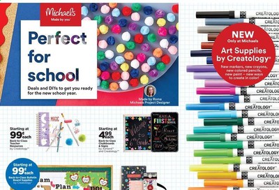 Michaels Weekly Ad July 26 to August 1