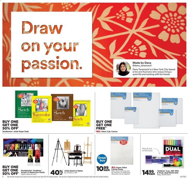 Michaels Weekly Ad July 26 to August 1