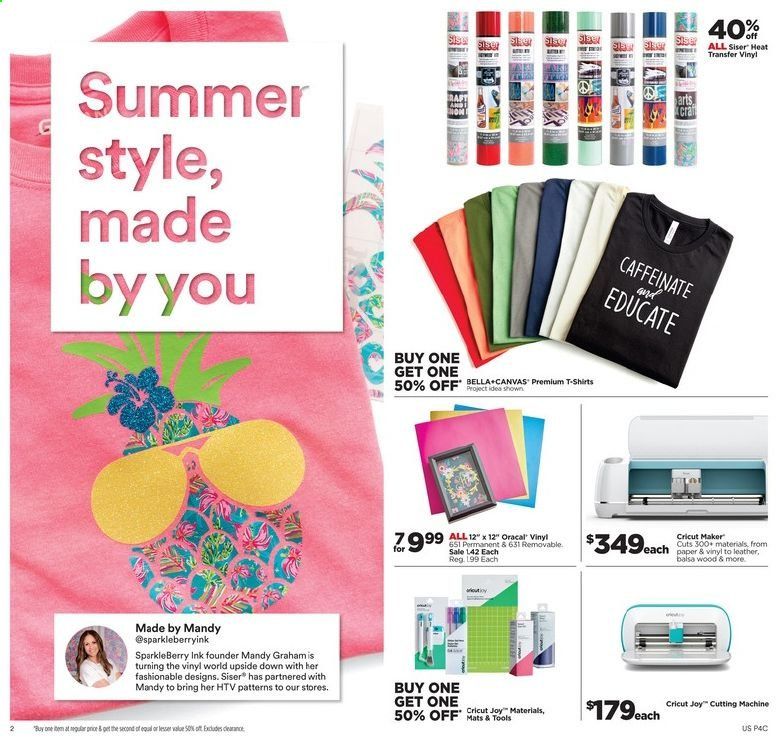 Michaels Weekly Ad July 26 to August 1