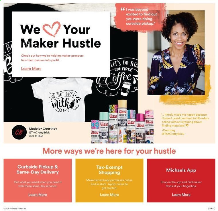 Michaels Weekly Ad July 26 to August 1