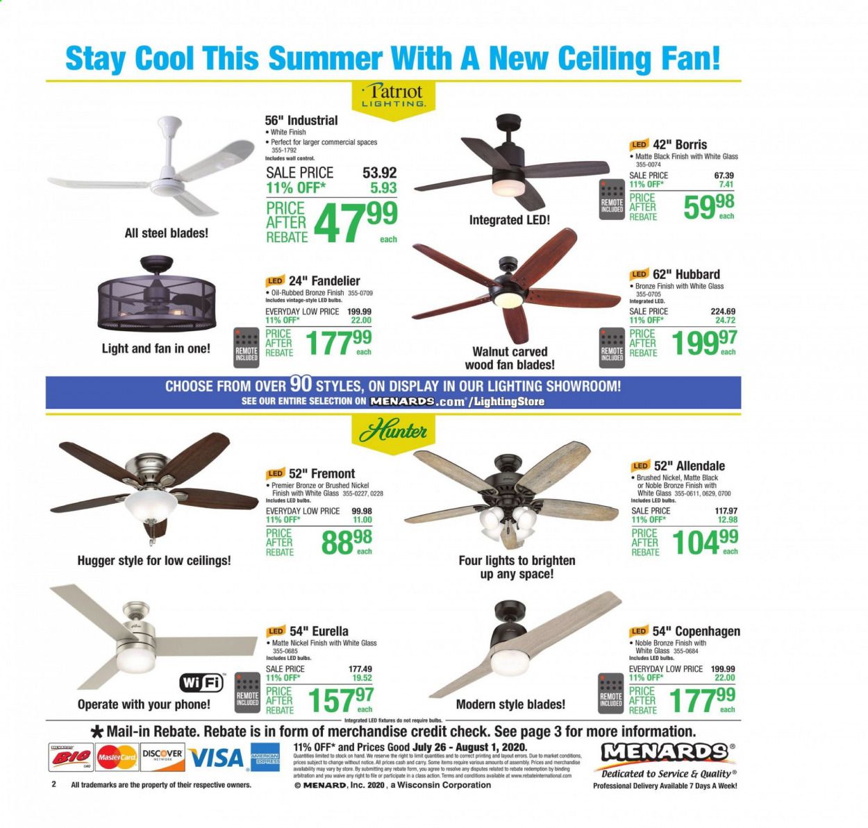 Menards Weekly Ad July 26 to August 1