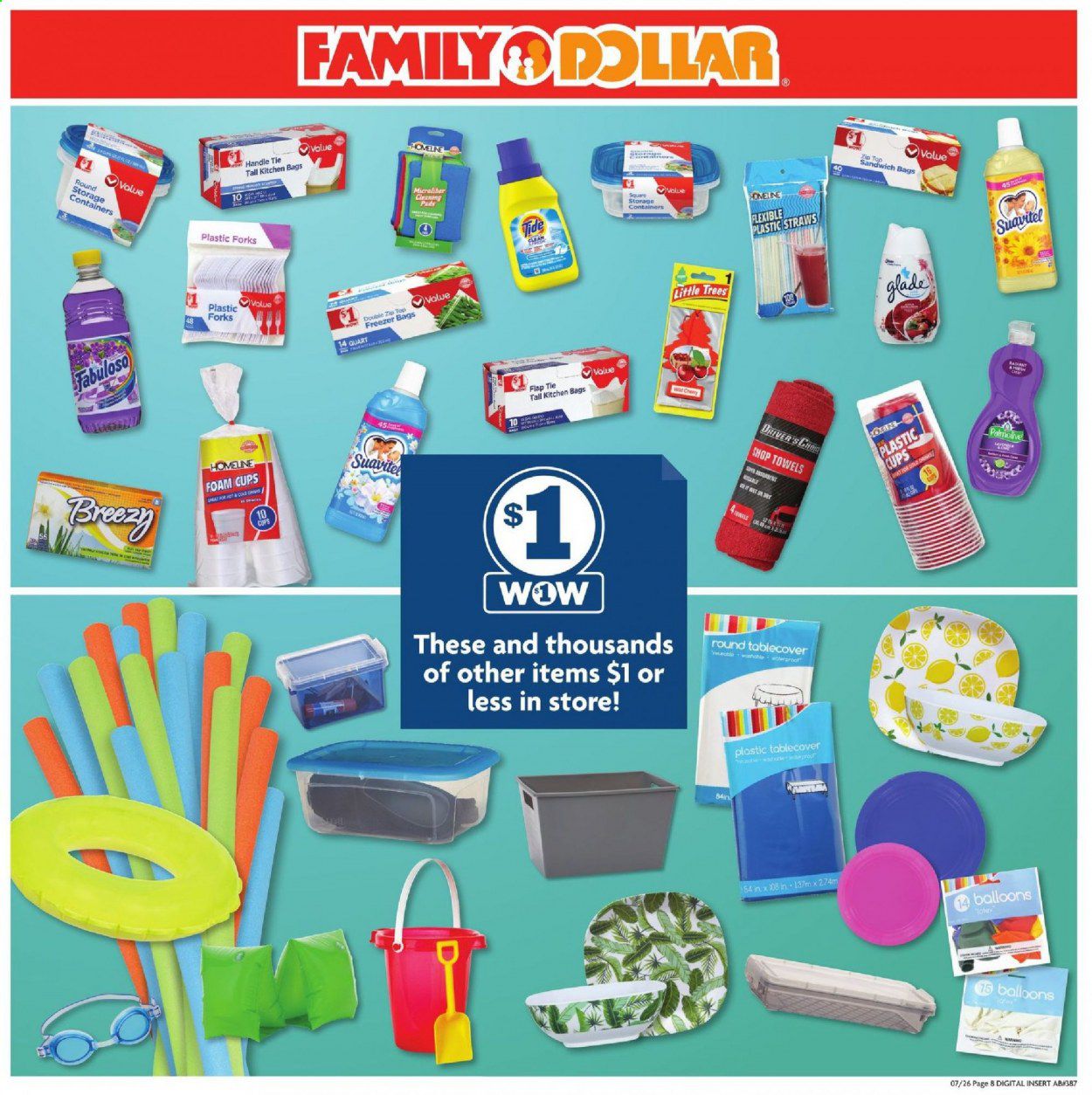 Family Dollar Weekly Ad July 26 to August 1