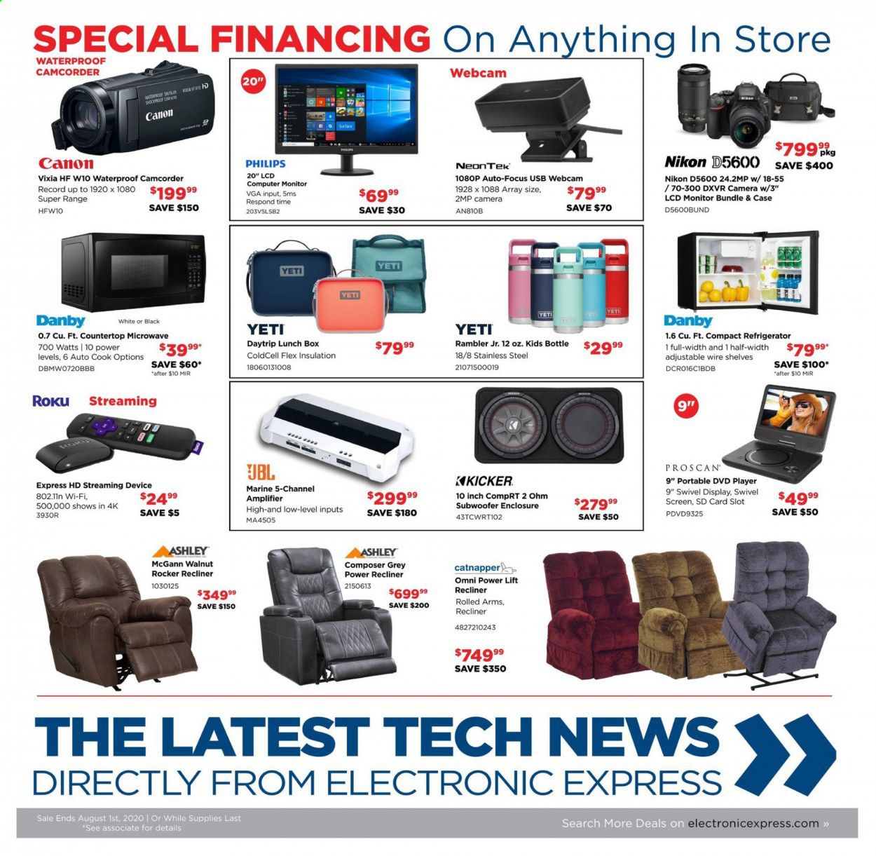 Electronic Express Weekly Ad July 26 to August 1