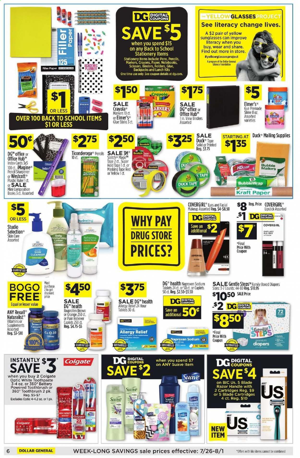 Dollar General Weekly Ad July 26 to August 1