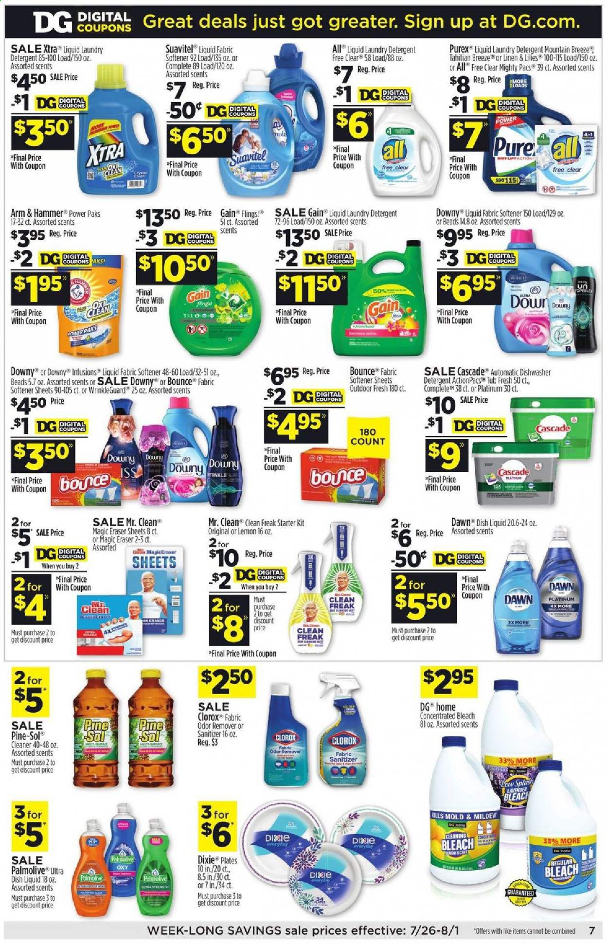 Dollar General Weekly Ad July 26 to August 1