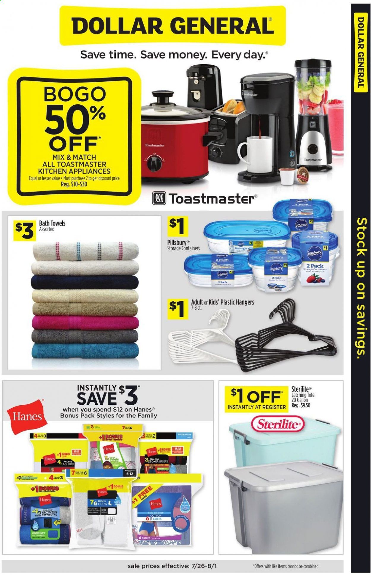 Dollar General Weekly Ad July 26 to August 1