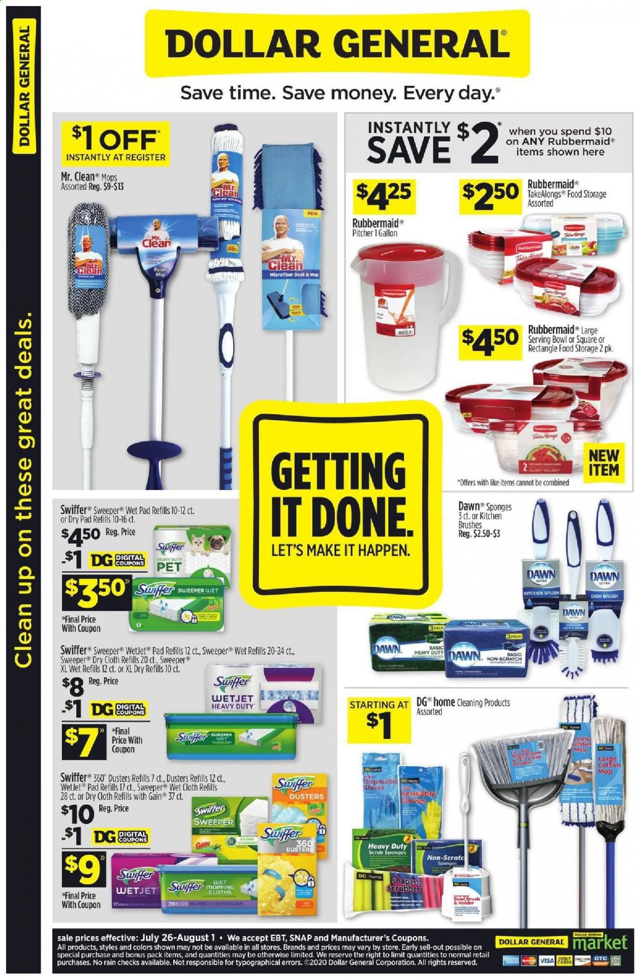 Dollar General Weekly Ad July 26 to August 1