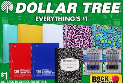 Dollar Tree Weekly Ad July 26 to August 15